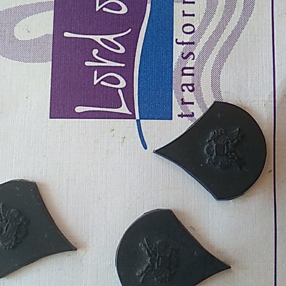 Antique Military Eagle 🦅 Shoulder Pins 📌